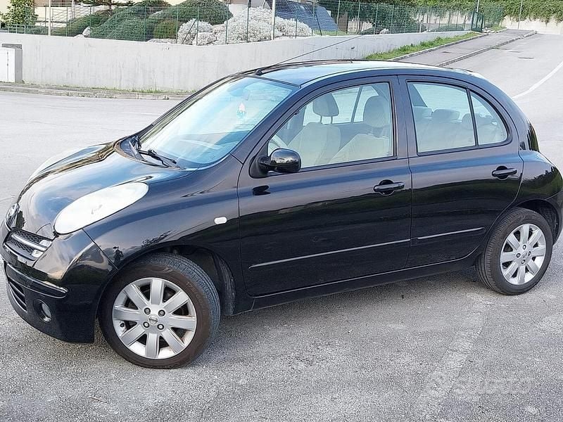 Usata Nissan Micra 80 CV (58 kW) 2007 Nero Berlina