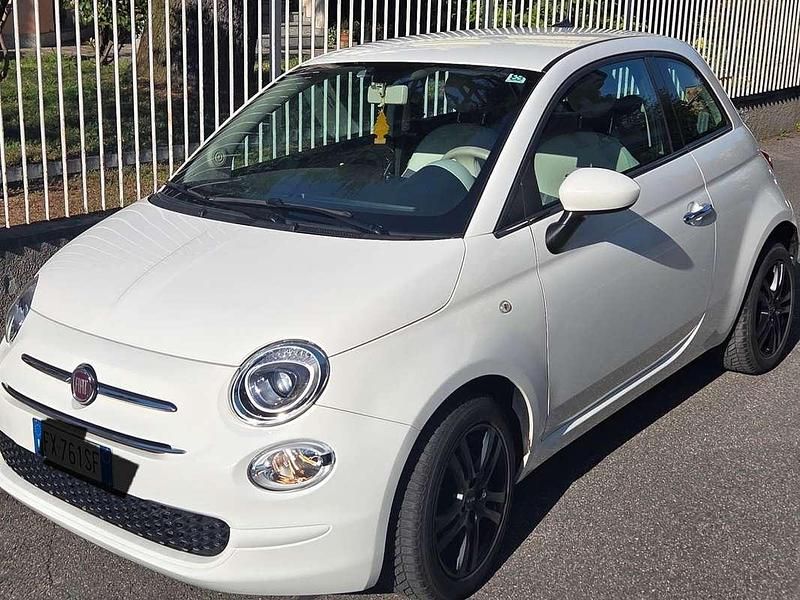 Usata Fiat 500 Lounge 69 CV (50 kW) 2019 Bianco Utilitaria