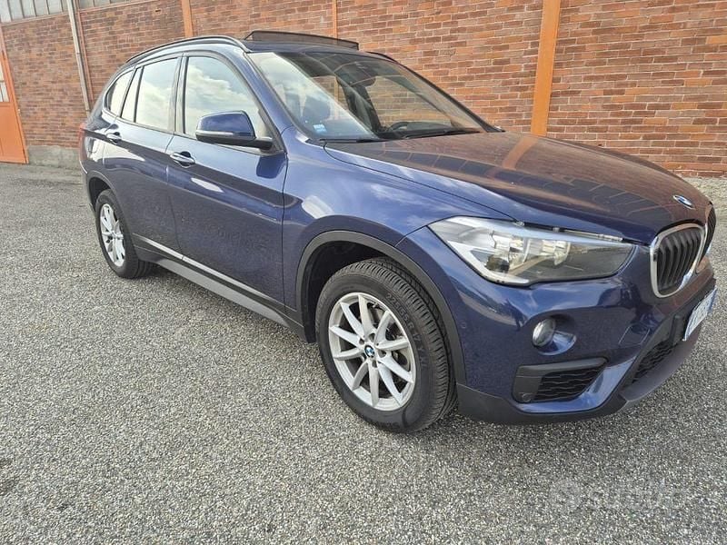 Usata BMW X1 M Sport 150 CV (110 kW) 2018 Blu SUV