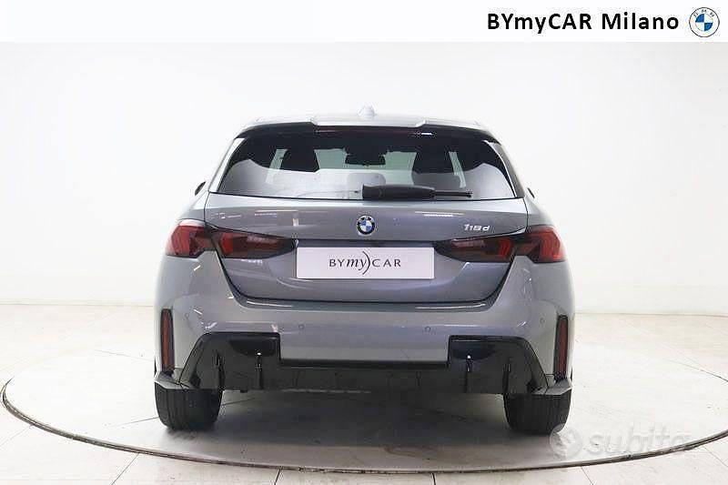 Nuova BMW 118 M Sport 2025 Nero Utilitaria