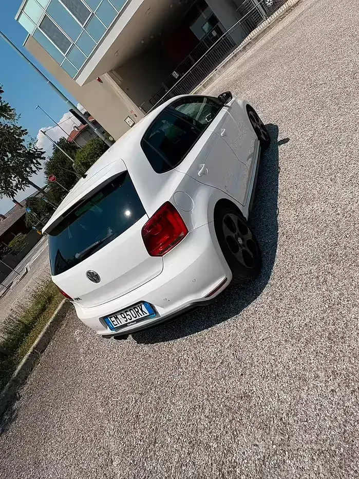 Usata VW Polo GTI 179 CV (131 kW) 2012 Bianco Utilitaria