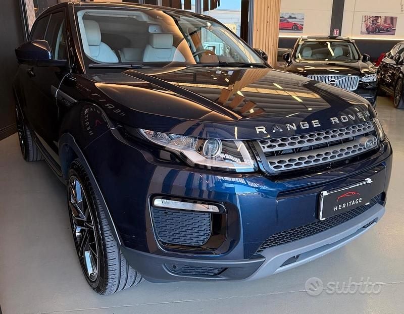 Usata Land Rover Range Rover evoque Pure 150 CV (110 kW) 2019 Blu SUV