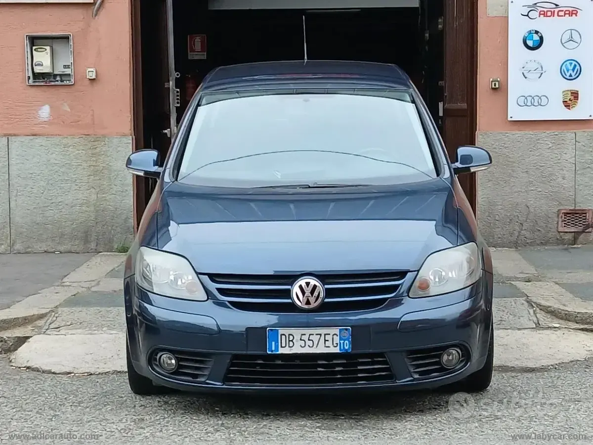 Usata VW Golf Plus Cross Comfortline 105 CV (77 kW) 2006 Blu Monovolume