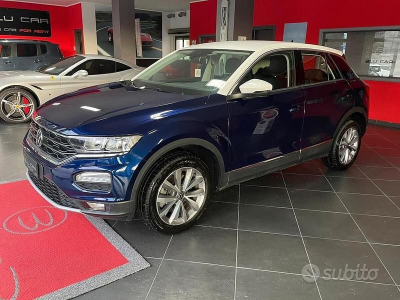 Usata VW T-Roc Style 150 CV (110 kW) 2020 Blu SUV