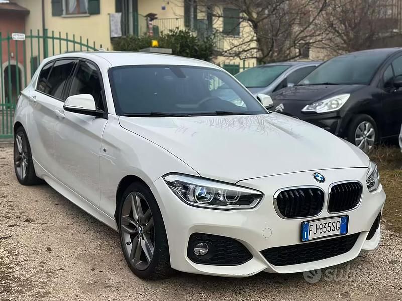 Usata BMW 116 M Sport 116 CV (85 kW) 2017 Bianco Utilitaria