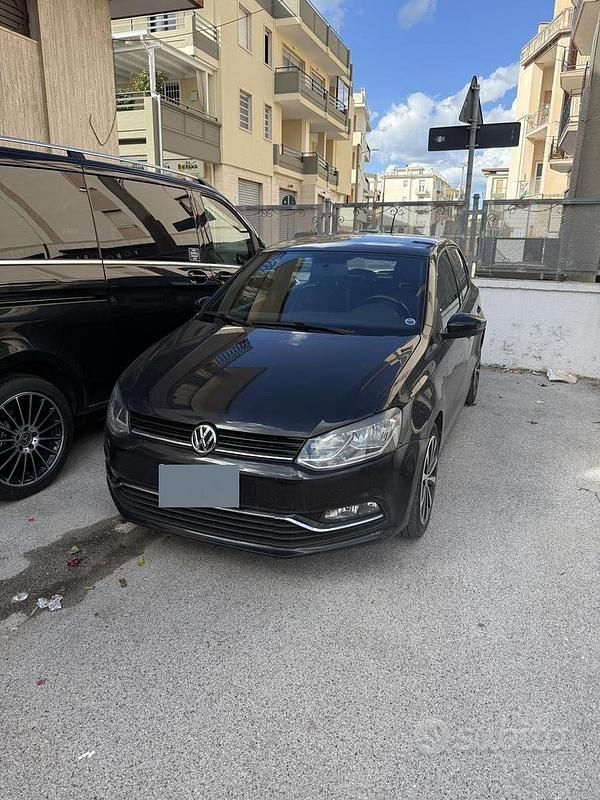 Usata VW Polo 90 CV (66 kW) 2016 Nero Berlina