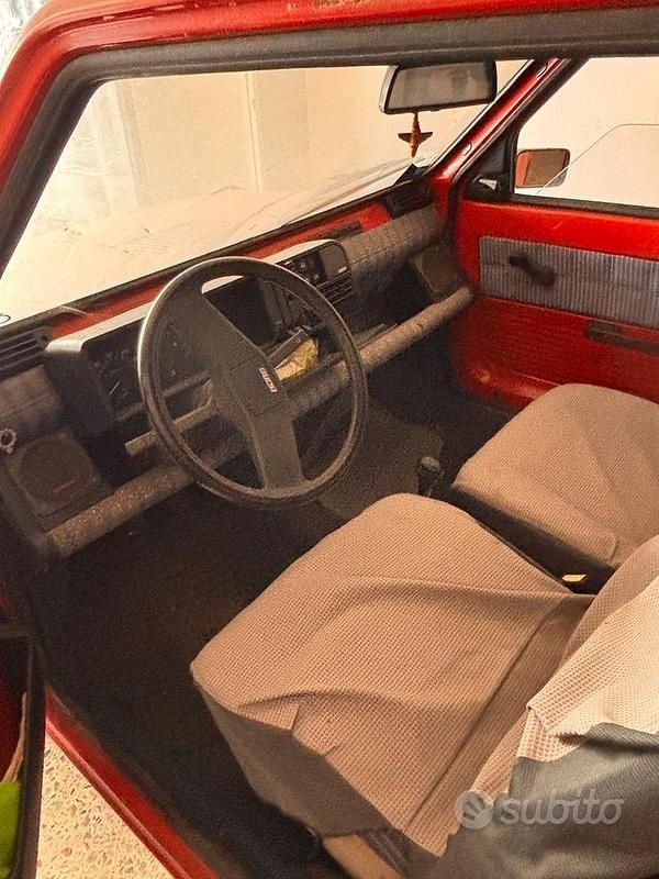 Usata Fiat Panda 34 CV (25 kW) 1989 Rosso Utilitaria