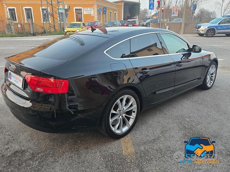 Usata Audi A5 Sportback Comfort 190 CV (139 kW) 2016 Nero Utilitaria