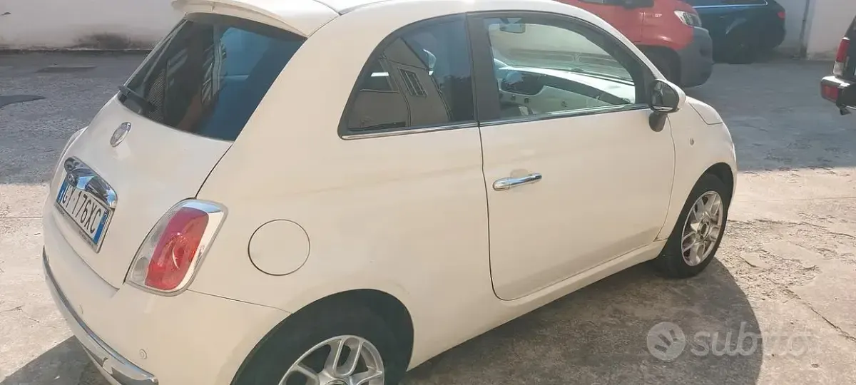 Usata Fiat 500 Sport 69 CV (50 kW) 2010 Bianco Berlina