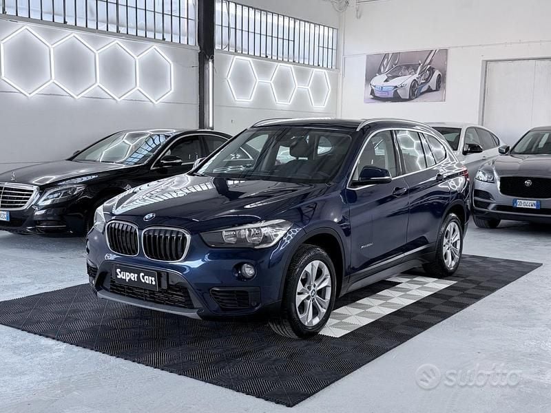 Usata BMW X1 Sport Line 190 CV (139 kW) 2016 Blu SUV