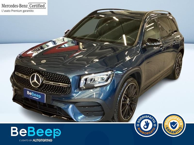 Blu metallizzato Usata 2023 Mercedes GLB200 AMG Line Premium SUV | 39.500 € (Buon prezzo) - Immagine 1/3