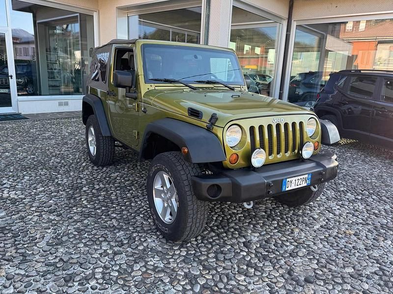 Usata Jeep Wrangler Sport 177 CV (130 kW) 2008 Verde SUV