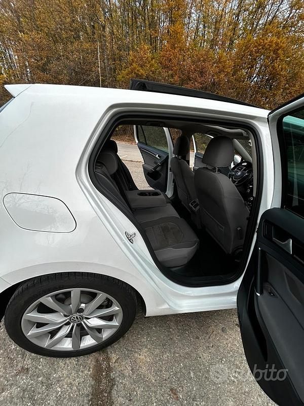Usata VW Golf VII 150 CV (110 kW) 2015 Bianco Berlina