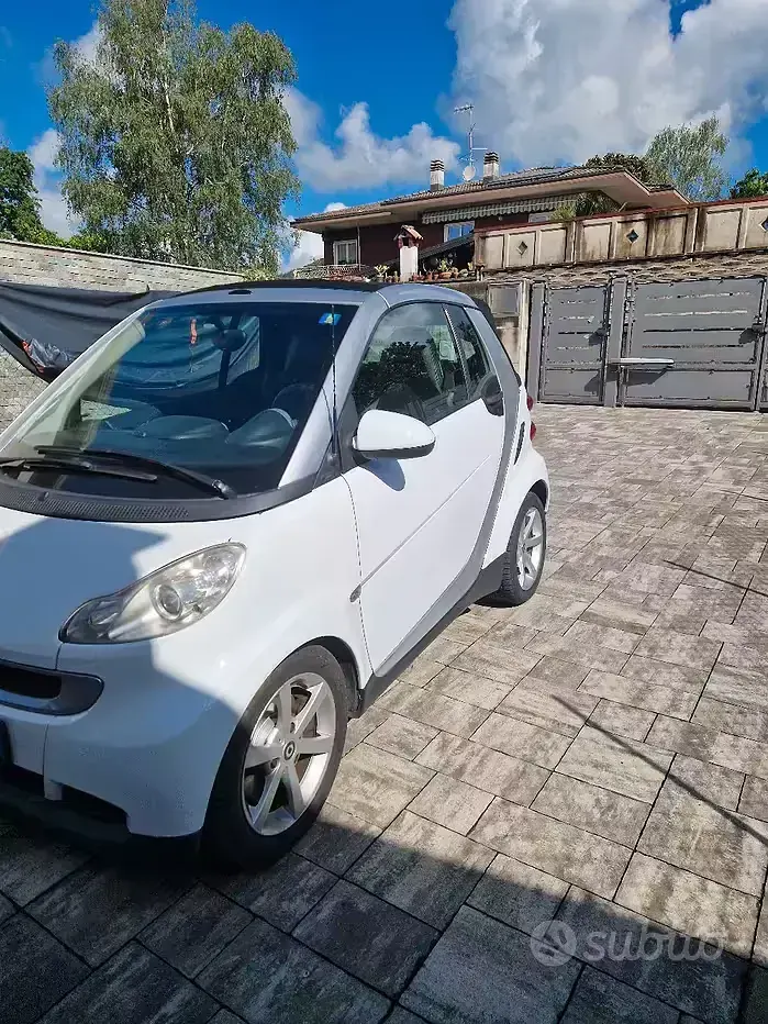 Usata Smart ForTwo Cabrio Passion 71 CV (52 kW) 2008 Bianco Cabrio