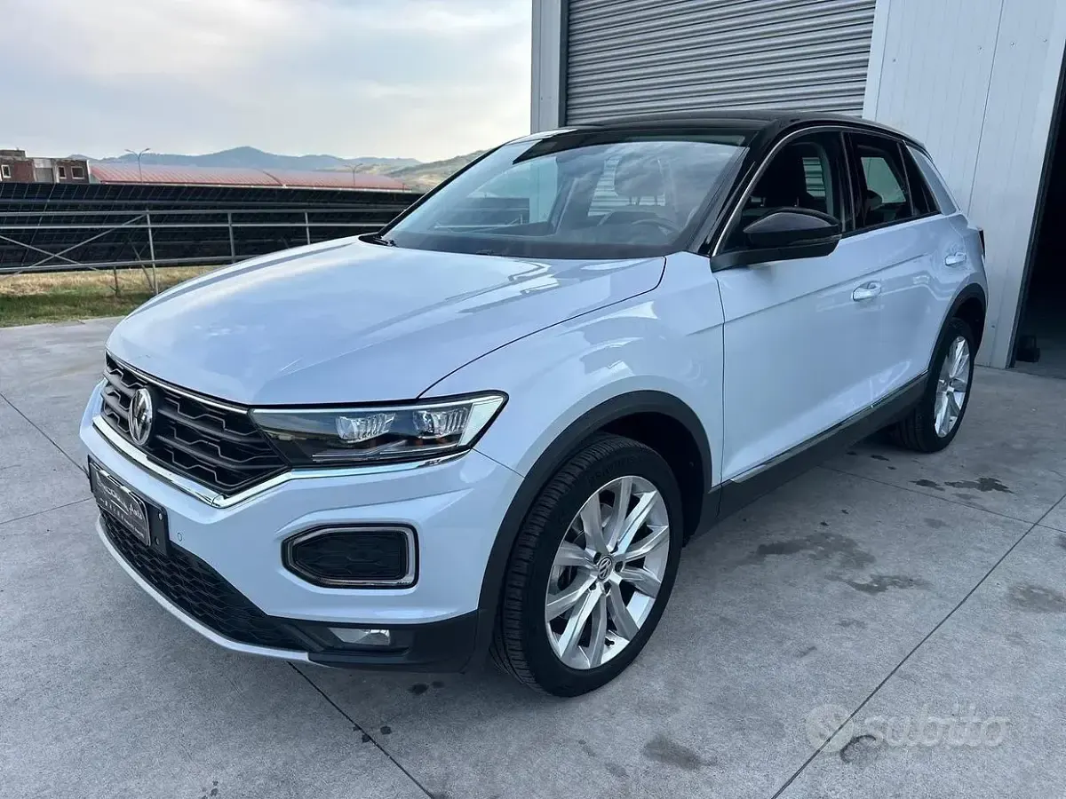Usata VW T-Roc Advance 150 CV (110 kW) 2019 Bianco SUV