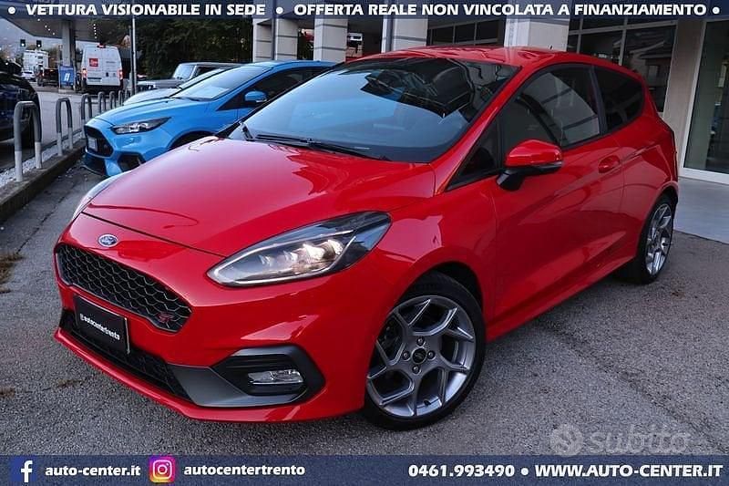 Usata Ford Fiesta Performance Edition 200 CV (147 kW) 2019 Rosso Utilitaria