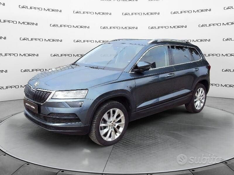 Grigio scuro Usata 2019 Skoda Karoq Ambition SUV | 19.950 € (Buon prezzo) - Immagine 1/4