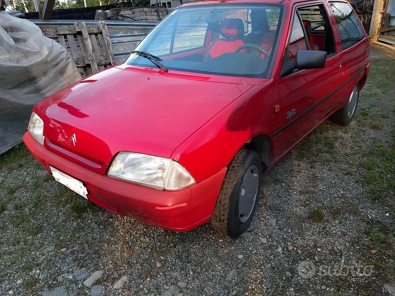 Rosso Usata 1998 Citroën AX Due volumi | 1500 € - Immagine 1/2
