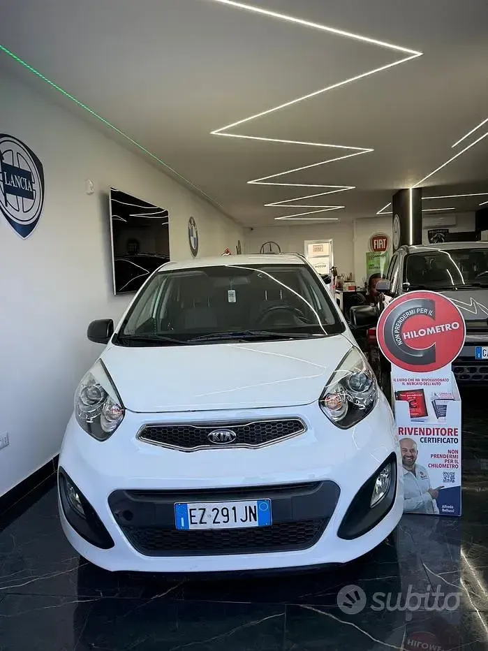 Usata Kia Picanto 67 CV (49 kW) 2015 Bianco Utilitaria