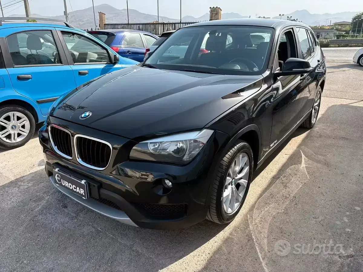 Usata BMW X1 143 CV (105 kW) 2014 Nero SUV