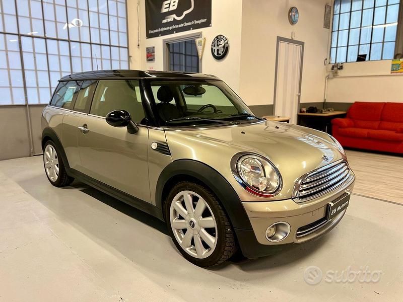 Usata Mini Cooper Clubman Pepper 120 CV (88 kW) 2009 Giallo Station wagon