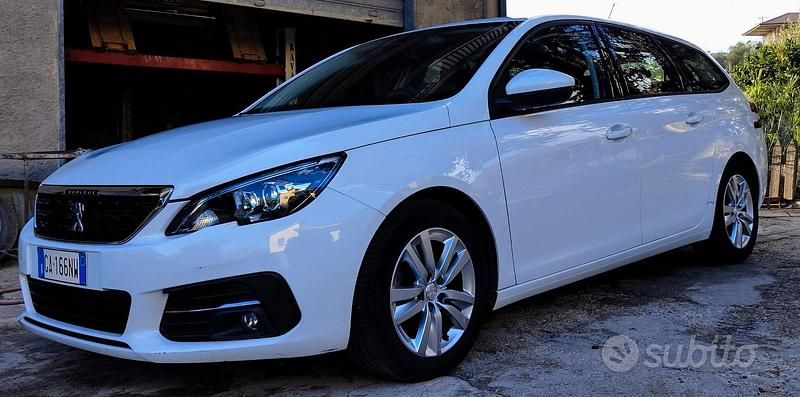 Usata Peugeot 308 SW 102 CV (75 kW) 2020 Bianco Station wagon