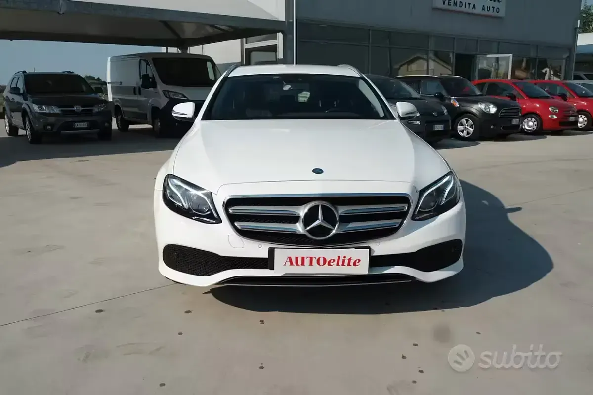 Usata Mercedes E220 194 CV (142 kW) 2017 Bianco Station wagon