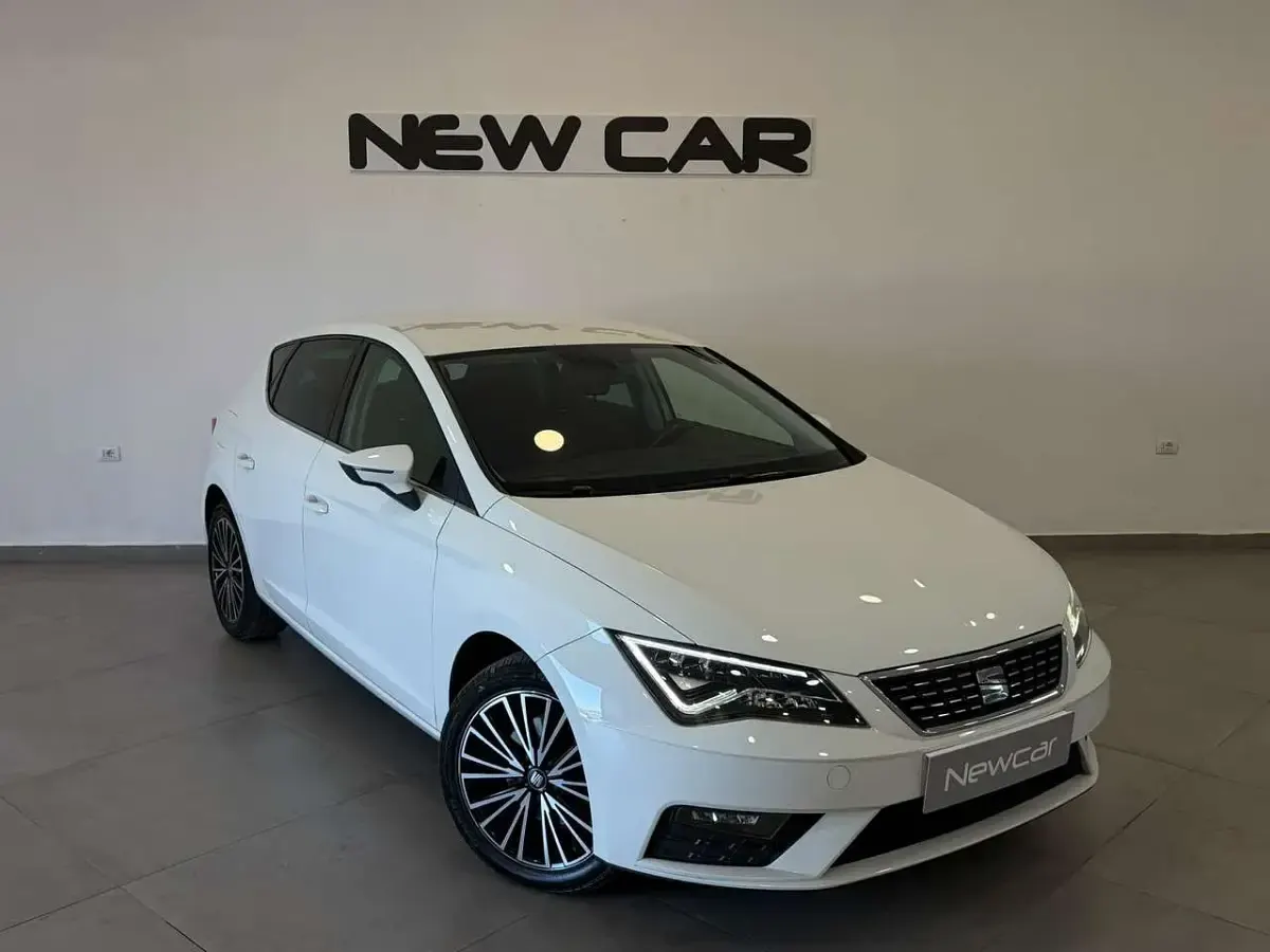 Usata Seat Leon FR 150 CV (110 kW) 2017 Bianco Berlina