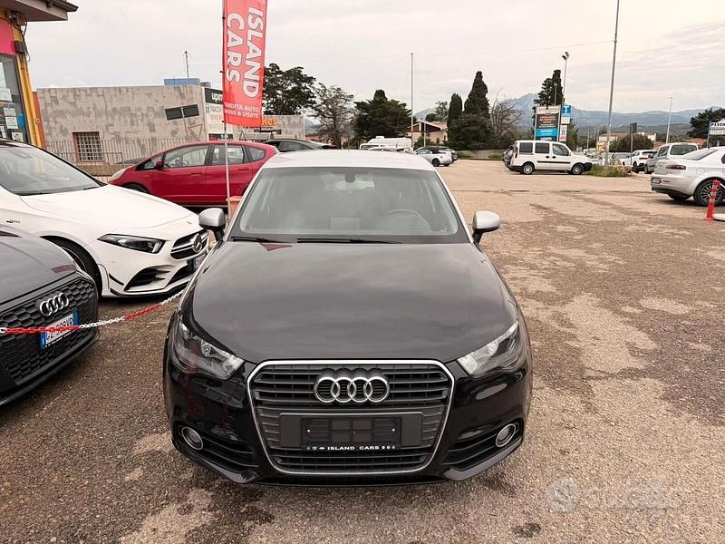 Usata Audi A1 Sportback Ambition 86 CV (63 kW) 2013 Nero Utilitaria