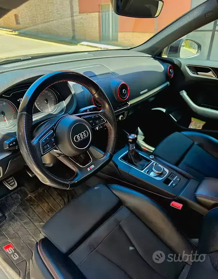 Usata Audi S3 Performance 310 CV (228 kW) 2017 Nero Berlina