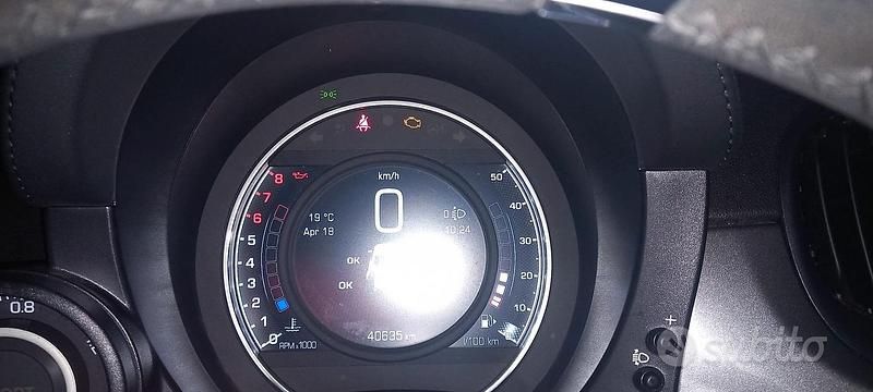 Usata Abarth 595 Turismo 165 CV (121 kW) 2019 Rosso Berlina