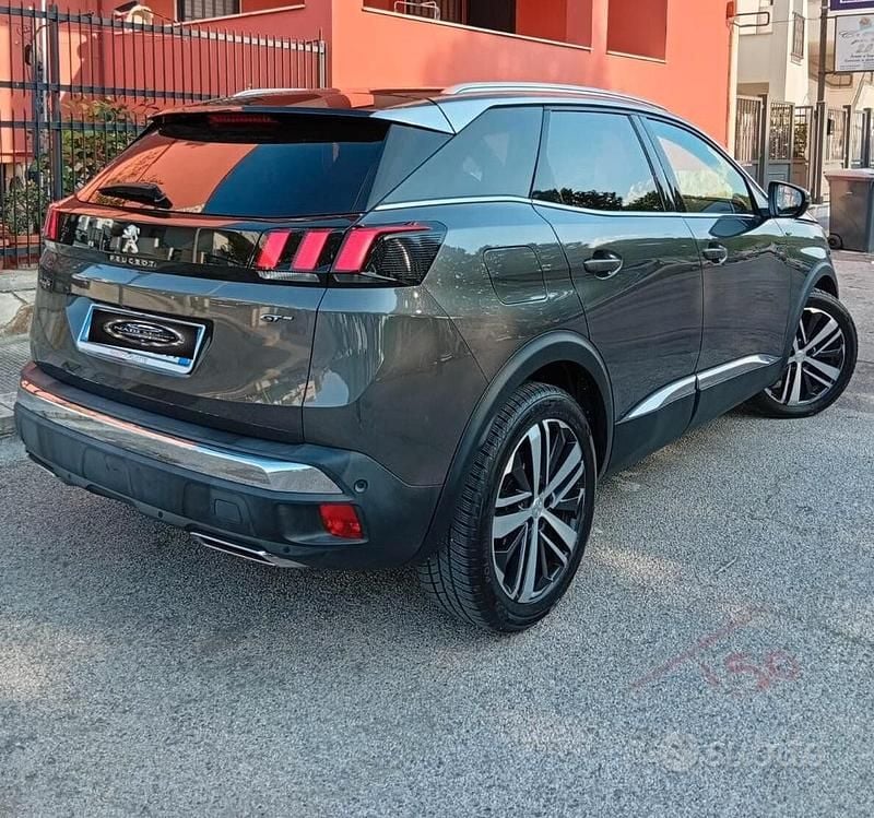 Usata Peugeot 3008 GT 177 CV (130 kW) 2017 Grigio SUV