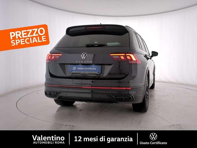 Usata VW Tiguan R-line 150 CV (110 kW) 2023 Nero SUV