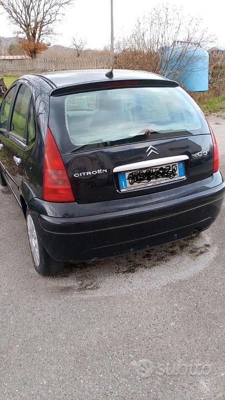 Usata Citroën C3 90 CV (66 kW) 2004 Nero Utilitaria