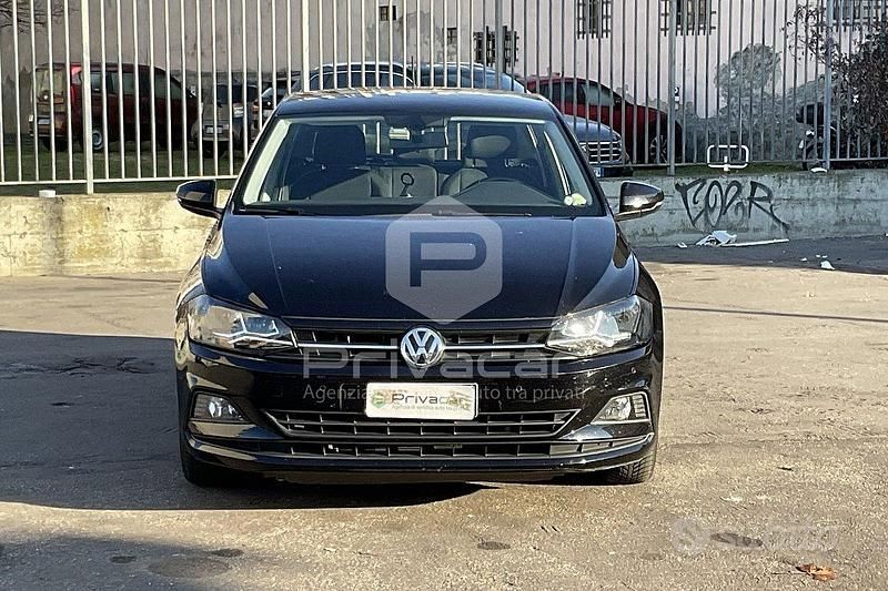 Usata VW Polo Comfortline 95 CV (69 kW) 2018 Nero Utilitaria