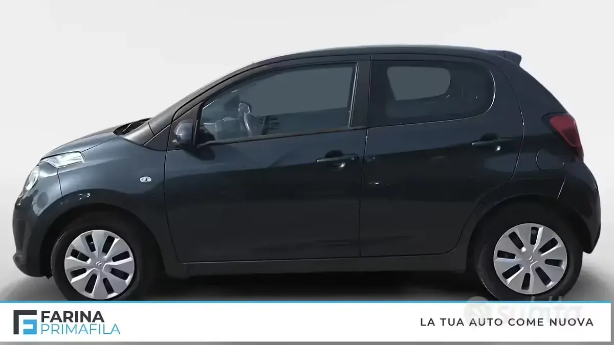 Usata Citroën C1 Feel 69 CV (50 kW) 2017 Gray Utilitaria