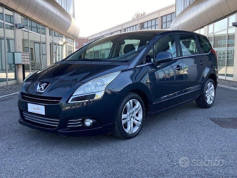 Usata Peugeot 5008 Allure 163 CV (119 kW) 2011 Nero Monovolume
