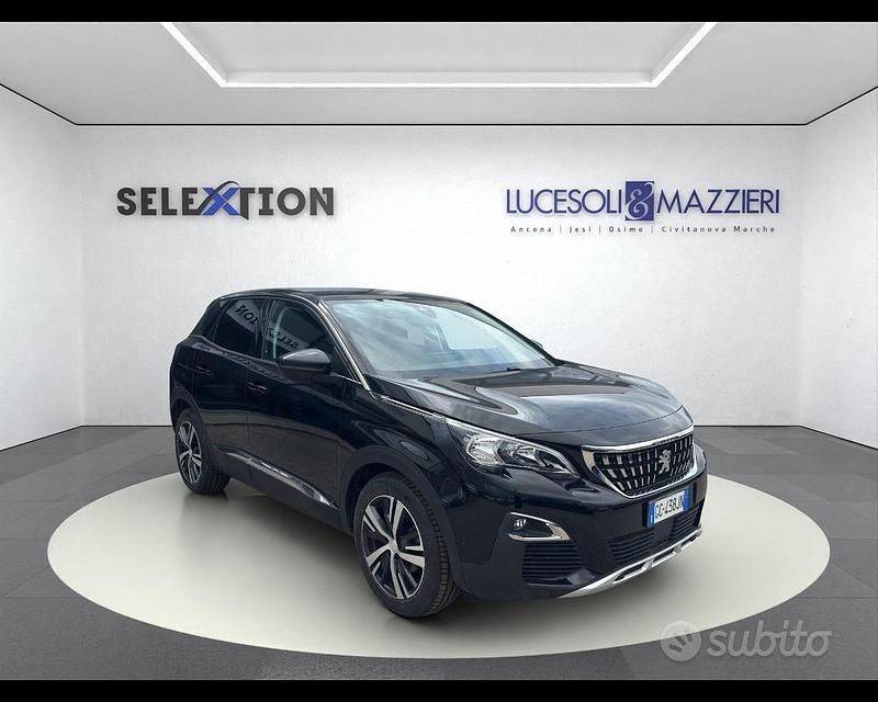 Usata Peugeot 3008 Allure 131 CV (96 kW) 2020 Nero SUV