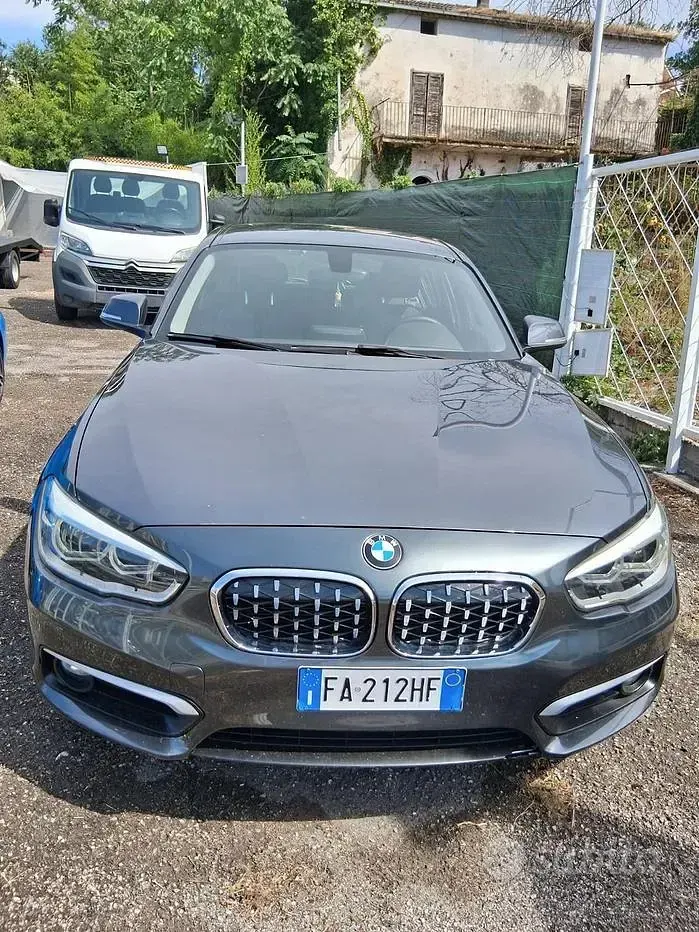 Usata BMW 116 116 CV (85 kW) 2015 Grigio Utilitaria