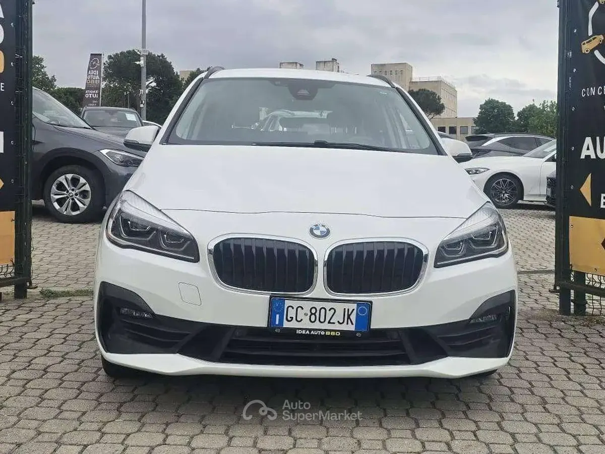 Usata BMW 220 Gran Tourer 190 CV (139 kW) 2020 Bianco Monovolume