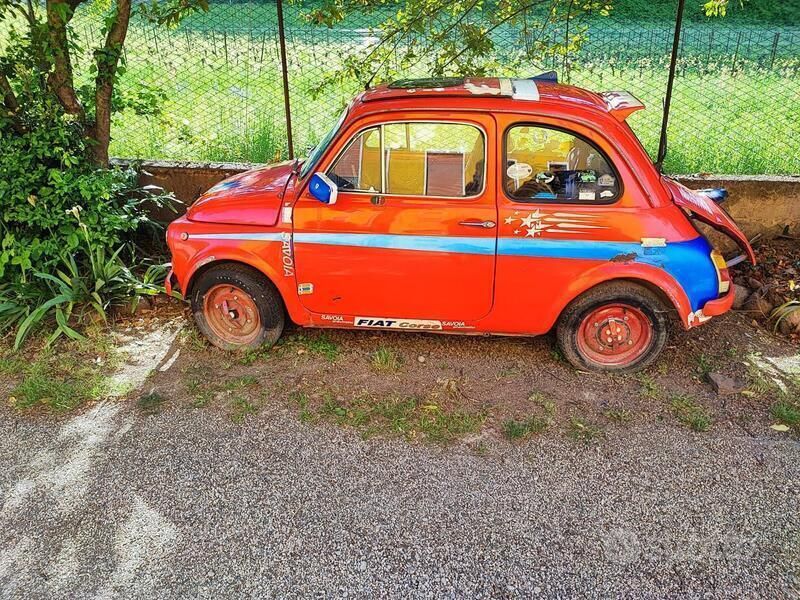 Usata Fiat 500 1970 Rosso Utilitaria