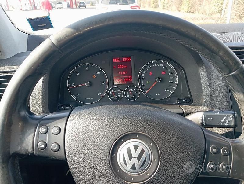 Usata VW Golf VI GT 140 CV (102 kW) 2008 Bianco Utilitaria