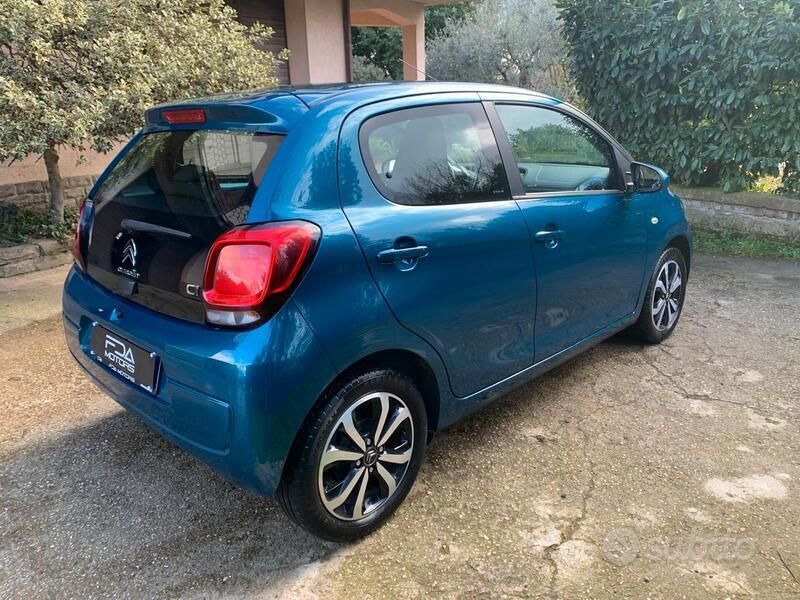 Usata Citroën C1 Shine 72 CV (52 kW) 2021 Blu Utilitaria
