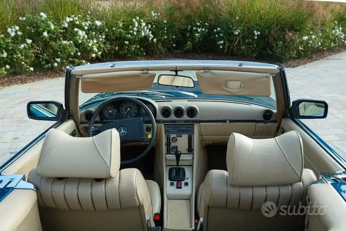 Usata Mercedes SL450 225 CV (165 kW) 1970 Bluazzurro Cabrio