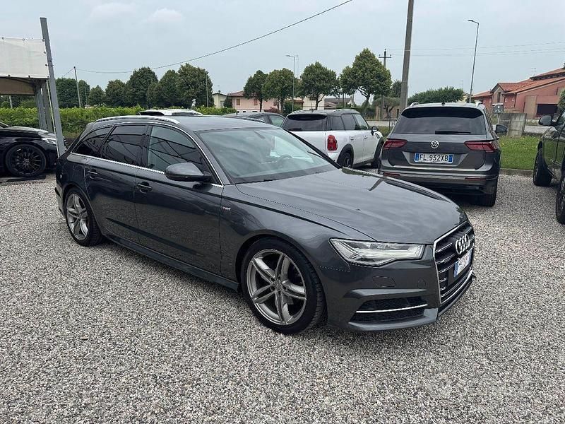 Usata Audi A6 S-Line 190 CV (139 kW) 2017 Grigio Berlina