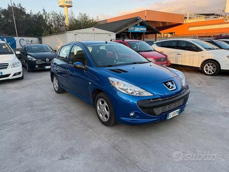 Usata Peugeot 206 60 CV (44 kW) 2010 Blu Berlina