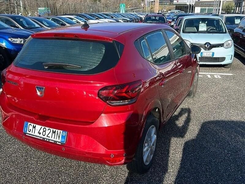 Usata Dacia Sandero Comfort 100 CV (73 kW) 2023 Rosso Berlina