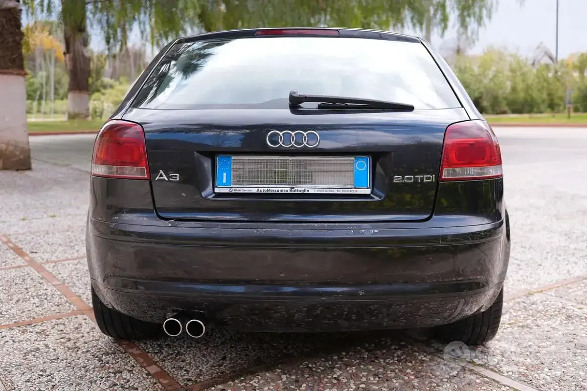 Usata Audi A3 140 CV (102 kW) 2004 Nero Utilitaria
