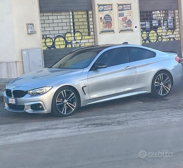 Begagnad BMW 425 Efficient Dynamics 218 HK (160 kW) 2015 Grå Sportkupé