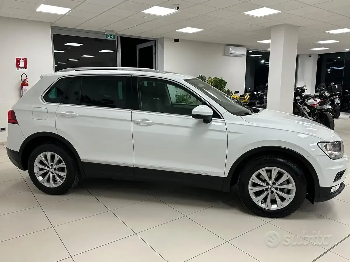Usata VW Tiguan 150 CV (110 kW) 2017 Bianco SUV